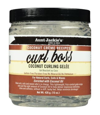 Aunt Jackie's Curl Boss Coconut Curling Gelee 15oz