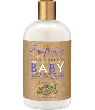 Shea Moisture Baby Manuka Honey Shampoo & Bath Milk 13oz