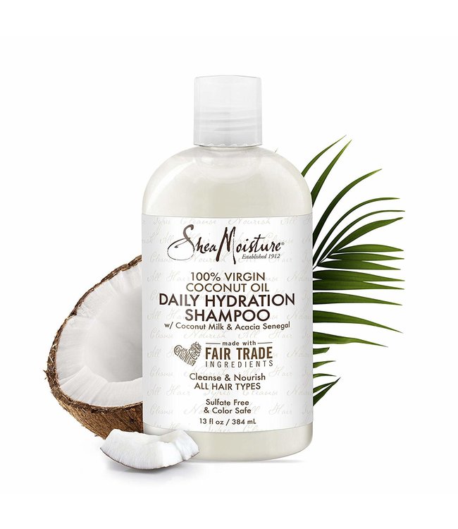 Shea Moisture 100% Virgin Coconut Oil Shampoo 13oz