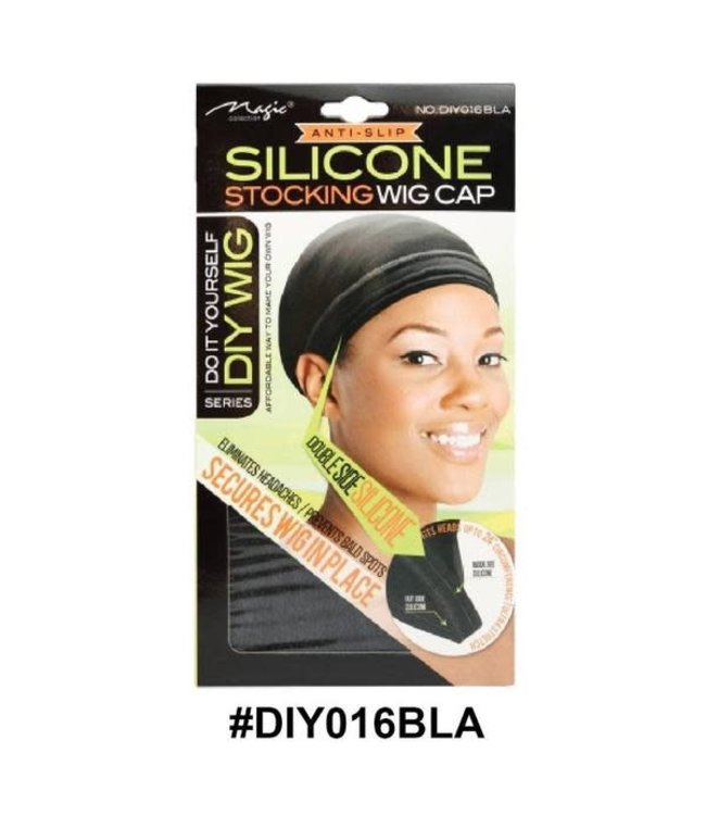 Magic Collection Magic Silicone Stocking Wig Cap DIY016BLA Final Sale