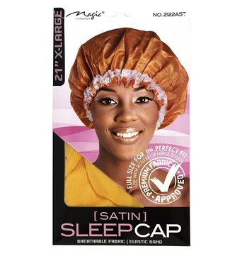 Magic Collection XL Satin Sleep Cap 2122Assorted 21"