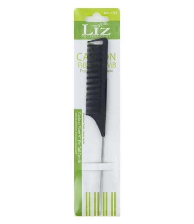 Magic Collection Liz Carbon 9" Pin Tail Comb 1733