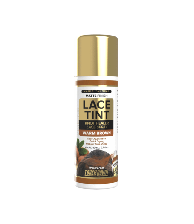 Touch Down Touch Down  Lace Tint Spray Warm Brown 2.7oz