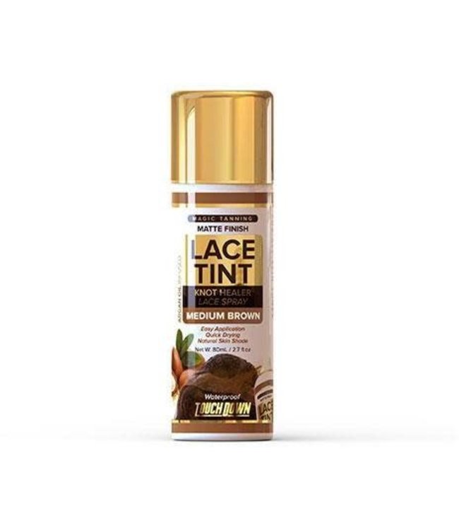Touch Down Touch Down  Lace Tint Spray Medium Brown 2.7oz