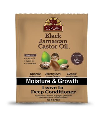 OKAY Black Jamaican Castor Oil  Leave In Deep Conditioner 1.5oz
