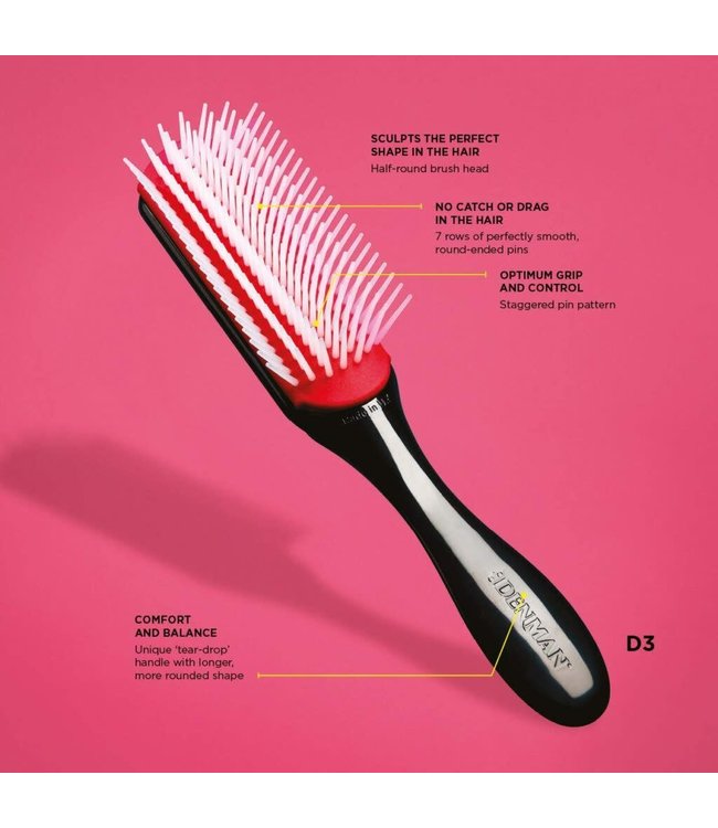 Denman Original D3 7 Row Styling Brush