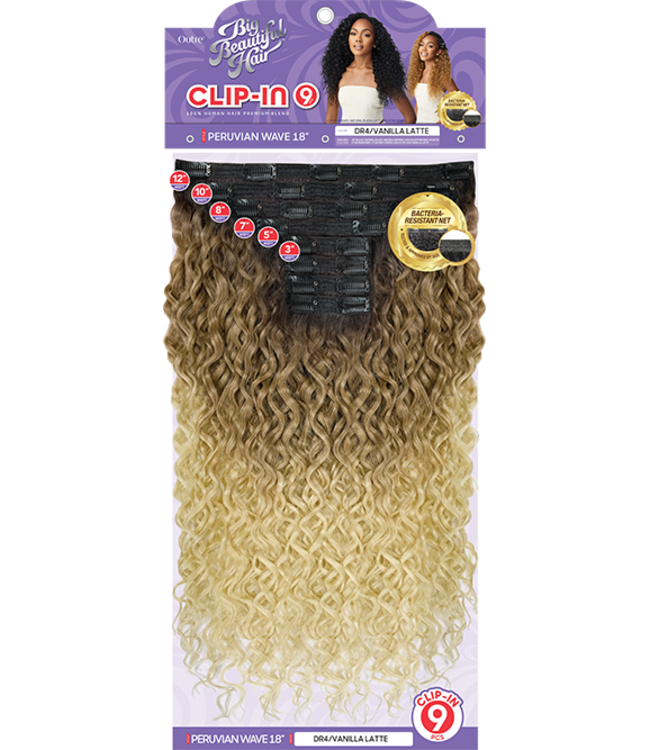 Big Beautiful Hair Peruvian Wave - 9PC Clip-in