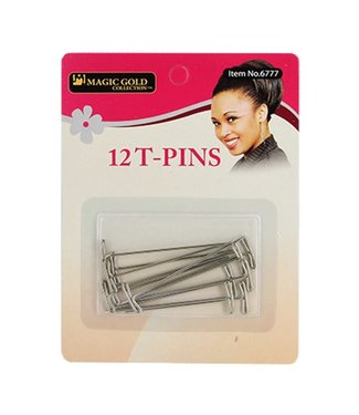 MAGIC GOLD T-Pins - 1 dozen (6777)