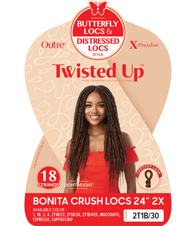 X-Pression Twisted Up Bonita Crush Locs 24" 2X