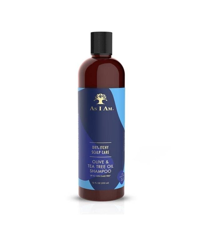 As I Am Olive & Tea Tree Dandruff Shampoo 12oz