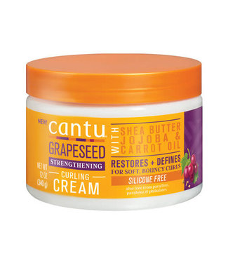 Cantu Grapeseed Strengthening Silicone Free Curling Cream 12oz