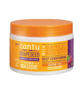Cantu Grapeseed Strengthening Silicone Free Treatment Masque 12oz