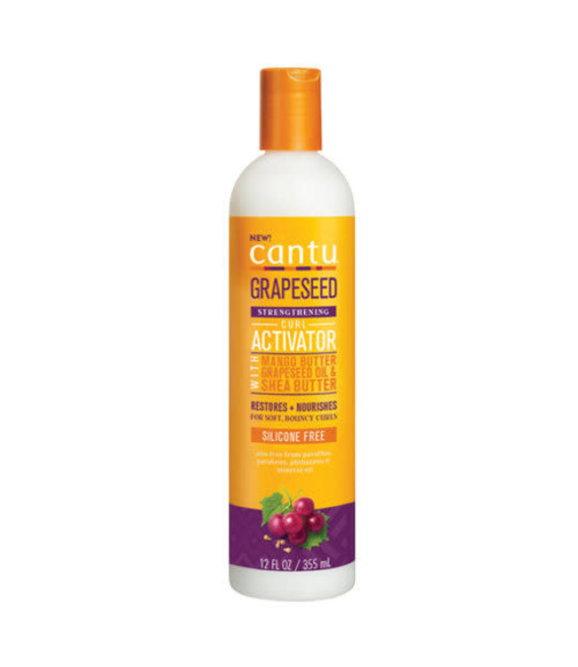 Cantu Grapeseed Strengthening Silicone Free Curl Activator 12oz