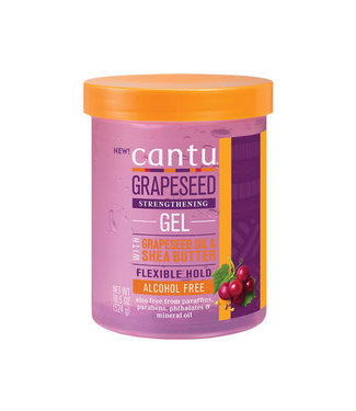 Cantu Grapeseed Strengthening Alcohol Free Gel 18.5oz