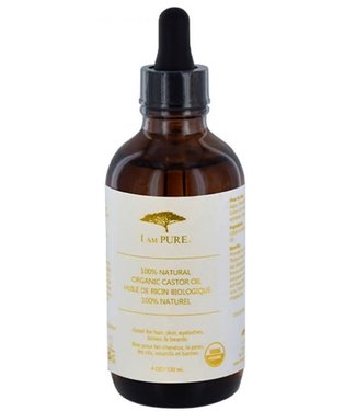 I Am Pure 100% Natural Organic Castor Oil 4oz