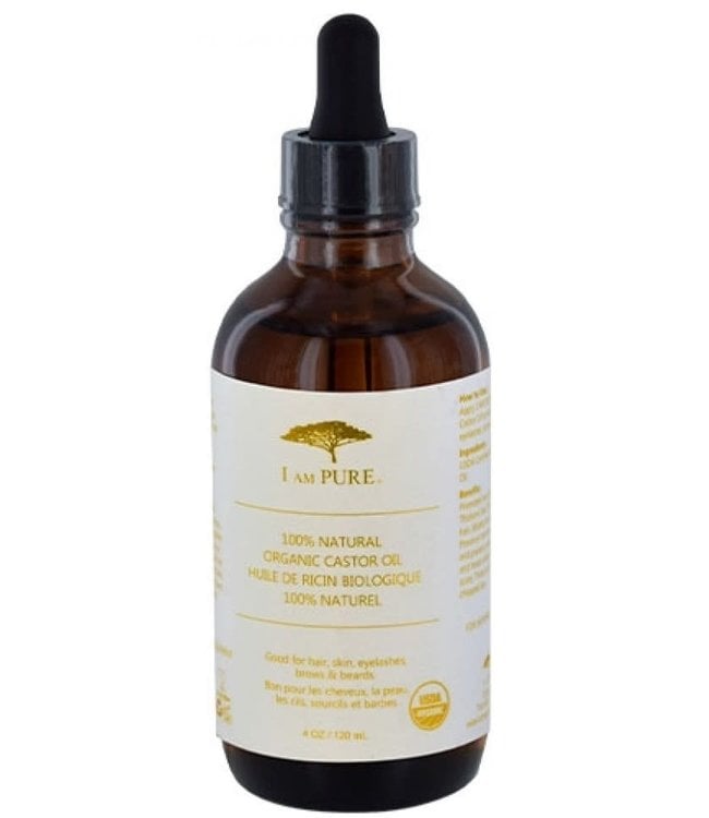 I Am Pure 100% Natural Organic Castor Oil 4oz