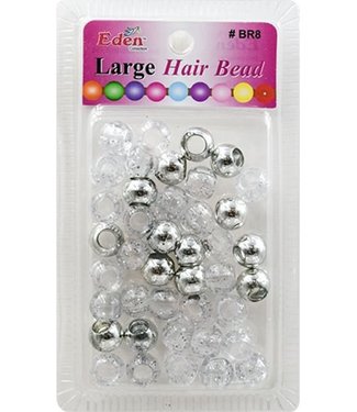 Eden Jumbo Color Beads Silver+Sigl BR8-MSIL+SG