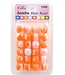 Eden Jumbo 2 Tone Color Bead Orange Tone BR6-WORA