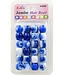 Eden Jumbo 2 Tone Color Bead Blue Tone BR6-WBLU