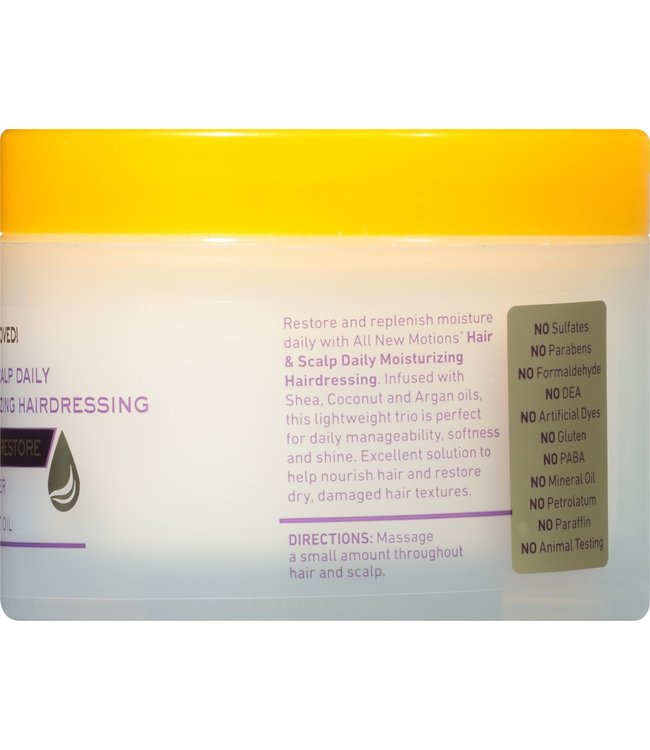 Motions Hair & Scalp Daily Moisturizing Hairdress 6oz