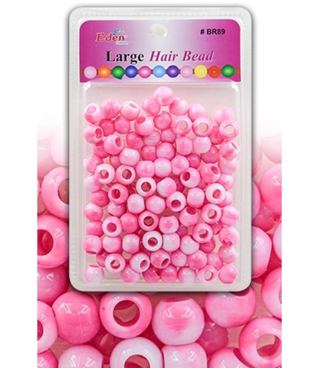 Eden Jumbo 2 Tone Color Bead Pink Tone BR89-WPIN