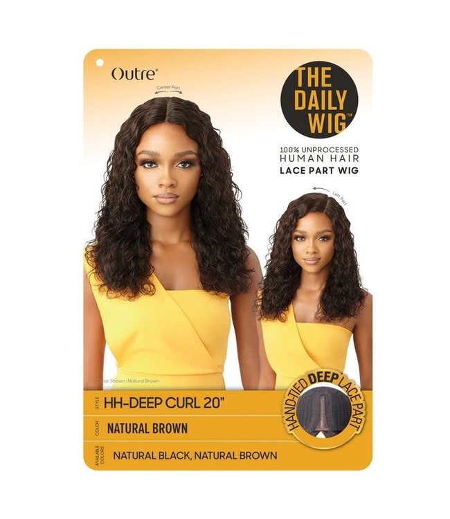 The Daily Wig THE Daily Wig HH Deep Curl 20" Natural Brown
