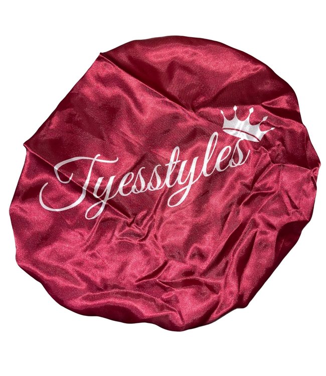 TyesStyles Sleep Bonnet - Red