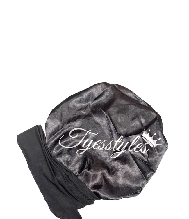 TyesStyles Sleep Bonnet - Black