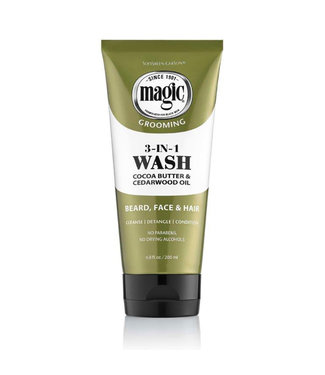 Magic Grooming Beard, Face, Hair Wash 6.8oz