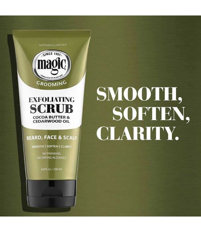 Magic Grooming Magic Beard, Face, Scalp Scrub 6.8oz