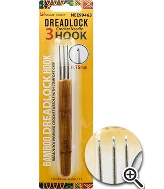 Magic Collection Dreadlock Crochet Needle 3 Hook #99463
