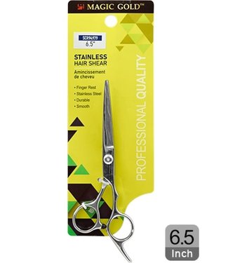 Magic Gold Stainless Hair Shear Scissors 6.5" #SCR94979
