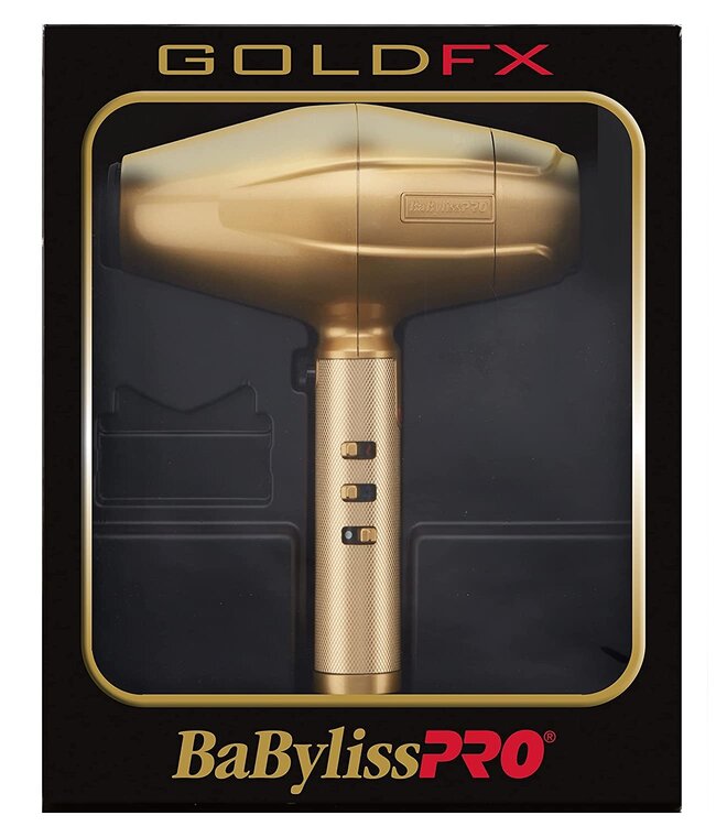 Andis BaByliss Pro GoldFx 1875w Dryer #FXBDGIC Gold