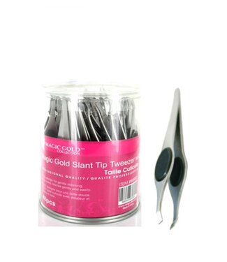 Magic Collection Slant Tweezer W/Grip