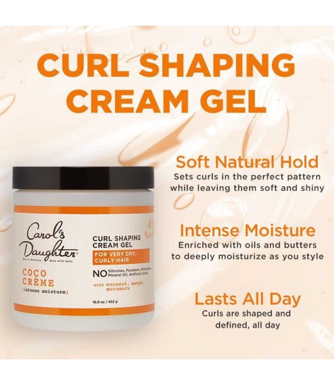 Carol's Daughter Coco Creme Curl Shaping Cream Gel 16oz