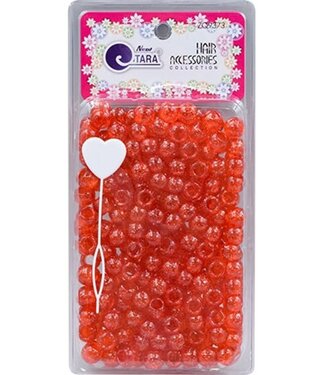 Magic Collection Tara Beads L Red Clear 9373
