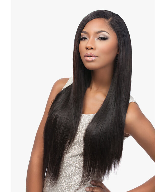 Sensationnel HH Straight 12"14"16"(B&N 4x4 Lace Closure + Bundle Natural