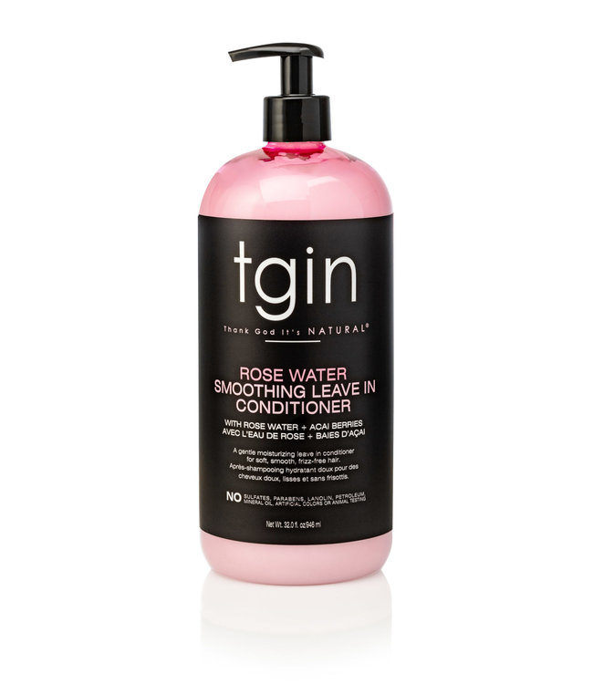 TGIN TGIN Rose Water Smoothing Leave In Conditioner (32oz)