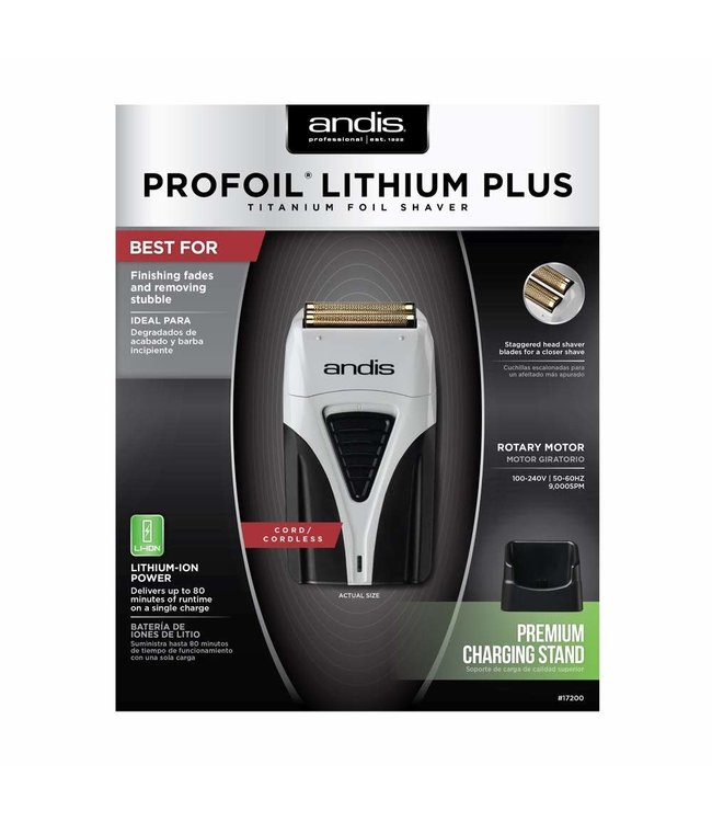 Andis Profoil Lithium Plus Shaver 17200
