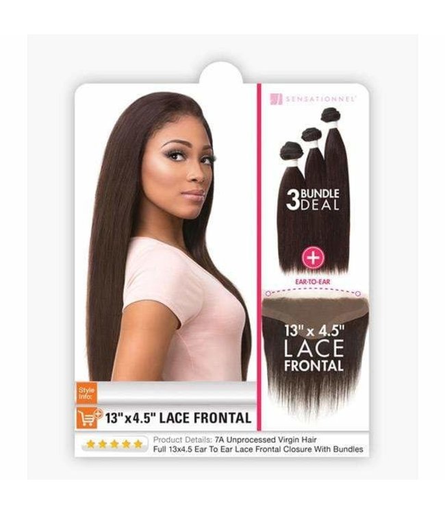 Bare & Natural Lace Frontal + Bundle 13x4 Straight