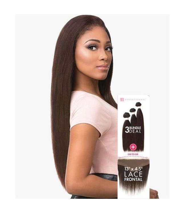 Bare & Natural Lace Frontal + Bundle 13x4 Straight