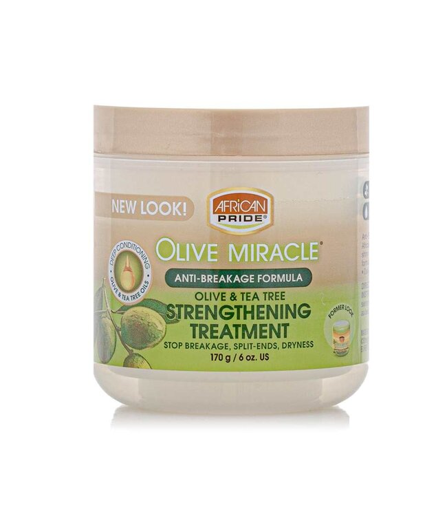 African Pride Olive Miracle Strengthening Treatment 6oz