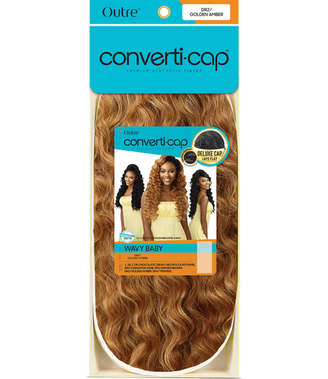 Converti-Cap Wavy Baby DR Chocolate Swirl