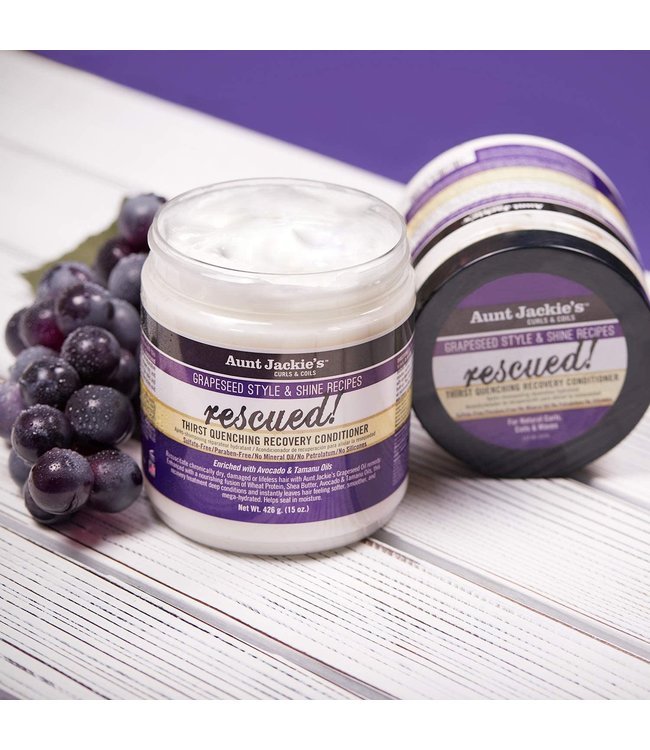 Aunt Jackie's Rescued Thirst Quenching Recovery Conditioner15oz