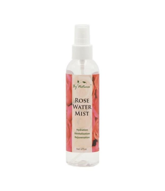 By Nature's Rose Water Mist 6oz