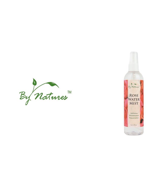By Nature's Rose Water Mist 6oz