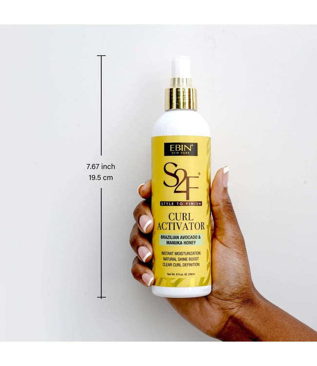 Ebin S2F Brazilian Avocado & Manuka honey Curl Activator 8oz