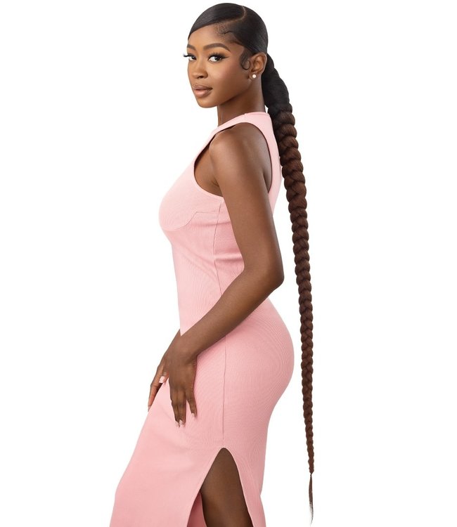 Pretty Quick Wrap Pony Natural Braided 42"