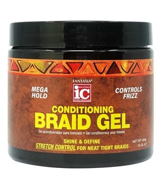 Fantasia IC Conditioning Braid Gel Mega Hold 16oz