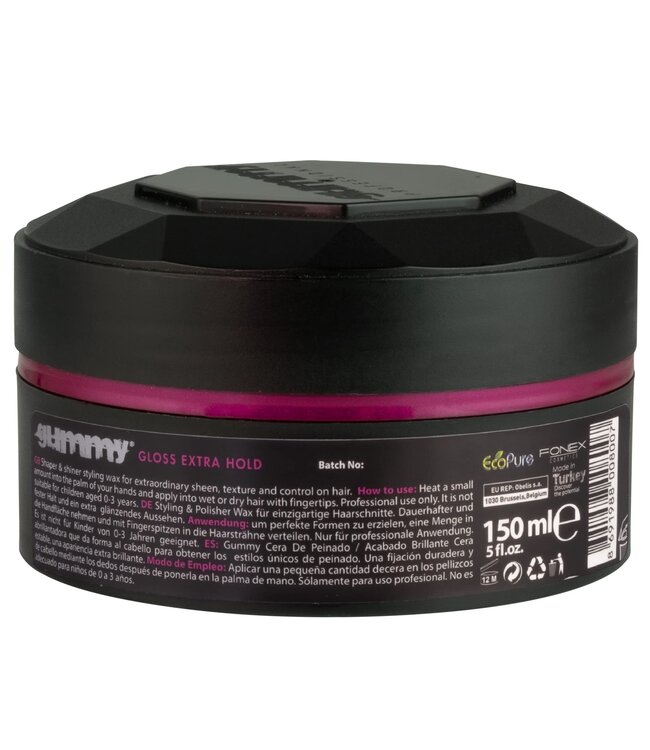 Gummy Keratin Complex Styling Wax 5oz - Gloss Extra Hold